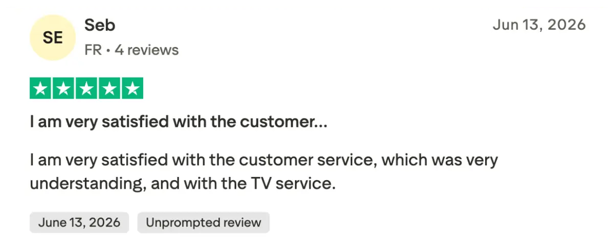 Trustpilot Review 3